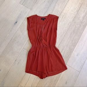 Banana Republic Romper in Burnt Orange